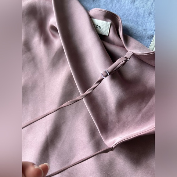 Babaton Womens Dusty Pink Cowlneck Camisole Slinky '90s Cowl Extra Small - Picture 6 of 11